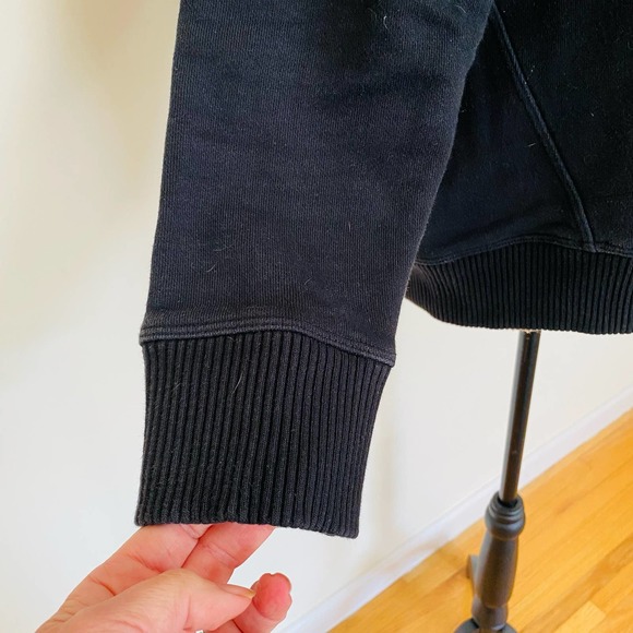 KORAL Lucid Black Cotton Comfortable Boxy Sweatshirt Oversized USA Made - Picture 9 of 11